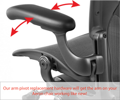 Aeron Arm Index Replacement Hardware