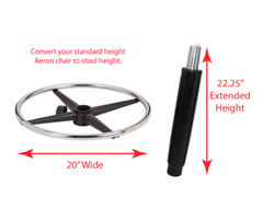 Aeron Stool Conversion Kit Without Base- Remastered Only