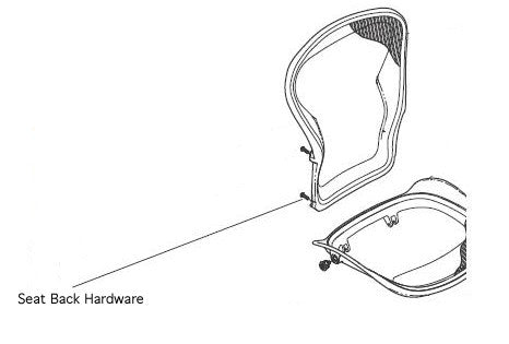 Bolts for Back of Aeron Chair