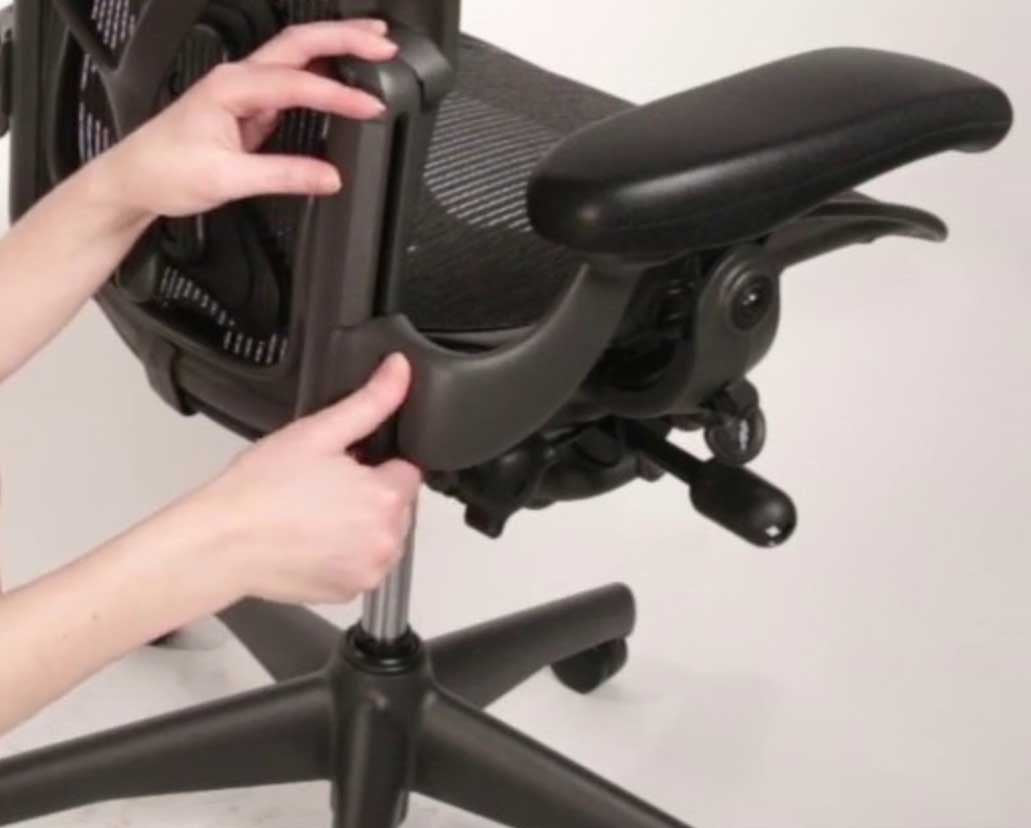 Where to repair loose Aeron arms