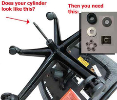 Gas Cylinder Hardware Repair Kit Replacement for Aeron Chairs