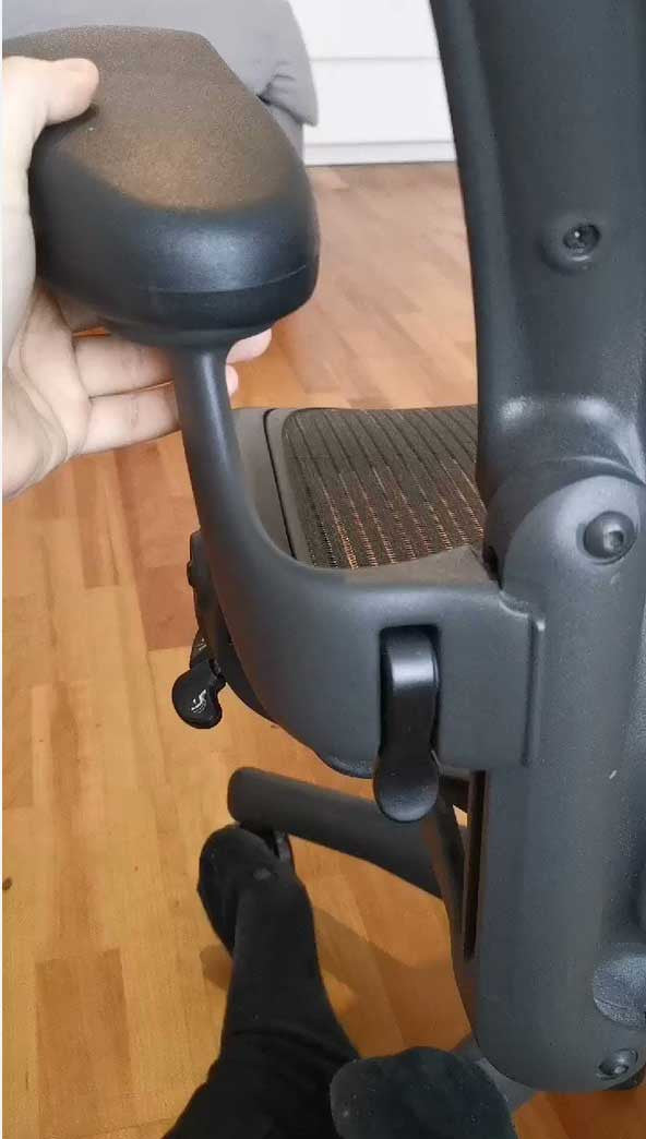 Loose Lever Arms on Aeron Chair Repair Kit
